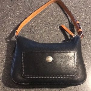 Super cute small leather Coach bag